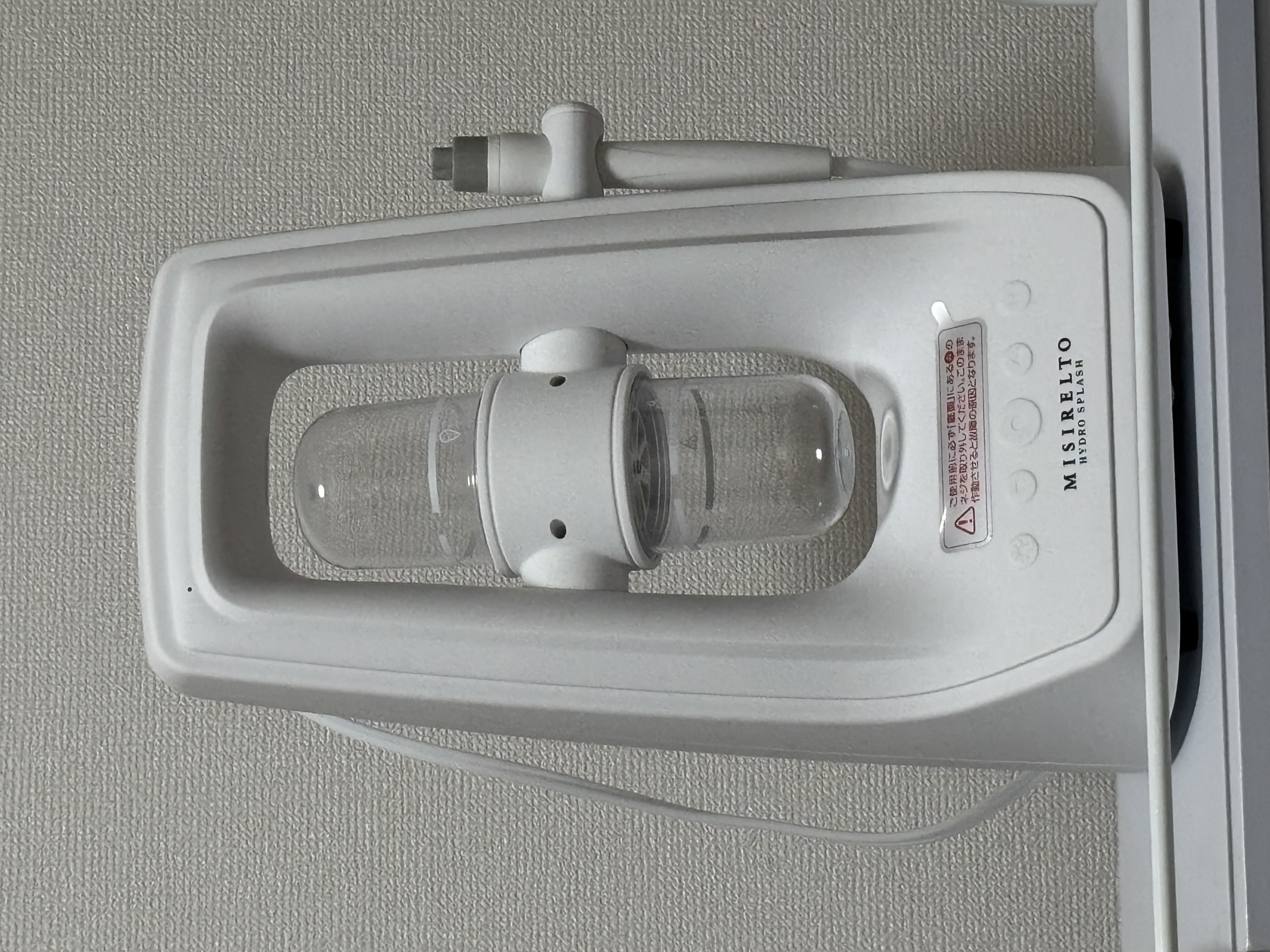 毛穴洗浄で使用している機械です